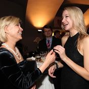 Villon po premiere Divadlo Na Jezerce Miluse Splechtova a Petra Vraspirova foto Ivan Kahun